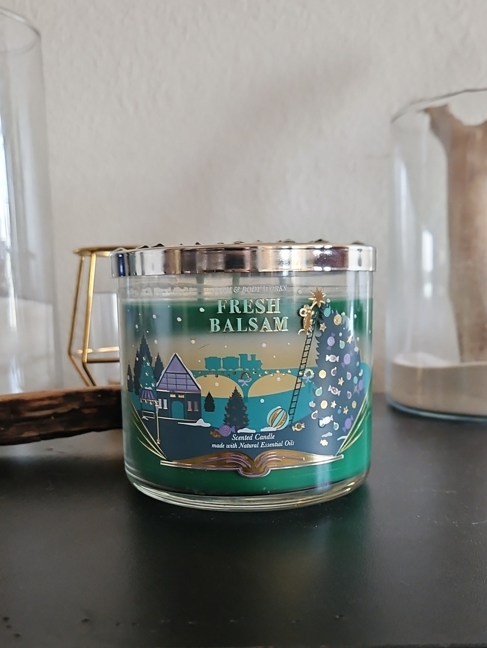 Bath And Body Works Fresh Balsam Scented Candle